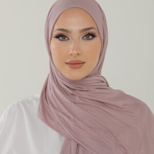 حجاب جيرسي باللون الزهري